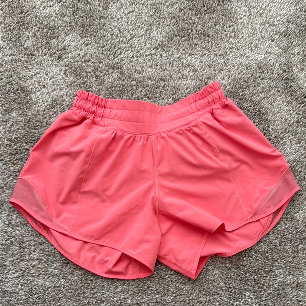 lululemon athletica Coral Athletic Shorts